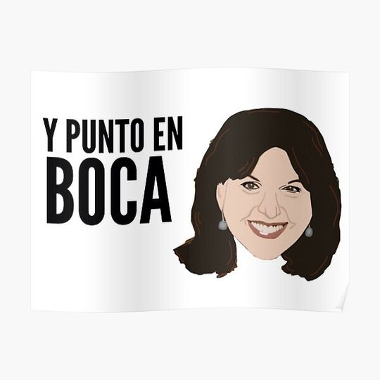 Discover Paloma "and point in mouth" here there is no one who lives premium matte vertical poster