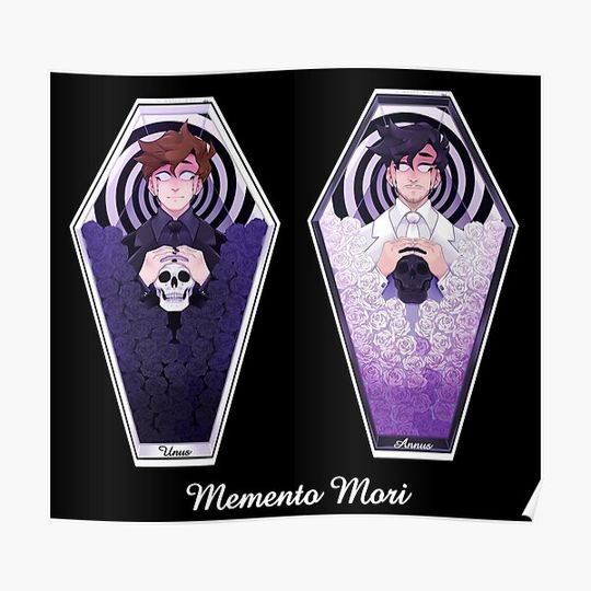 Discover Memento Mori Premium Matte Vertical Poster