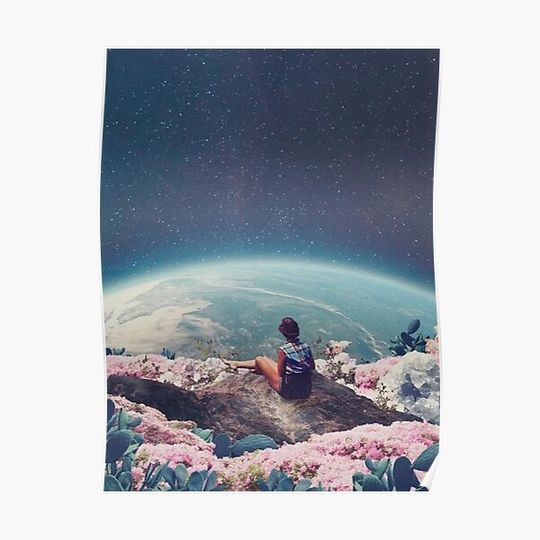 Discover The Galaxy Premium Matte Vertical Poster