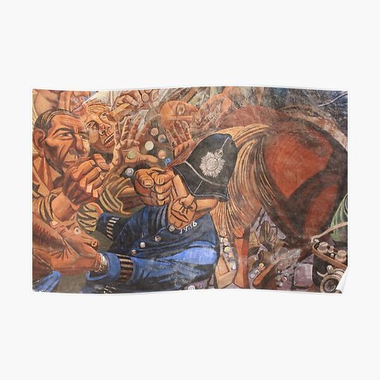 Discover Cable Street Mural Premium Matte Vertical Poster