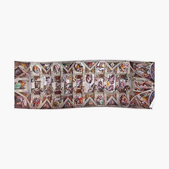 Discover Sistine Chapel Premium Matte Vertical Poster