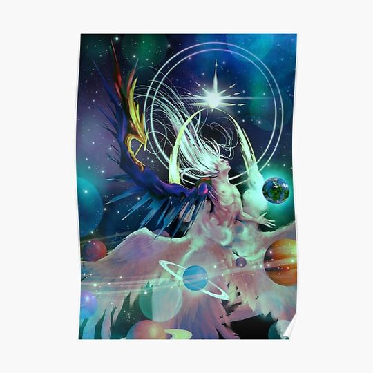 Discover Safer Sephiroth Premium Matte Vertical Poster