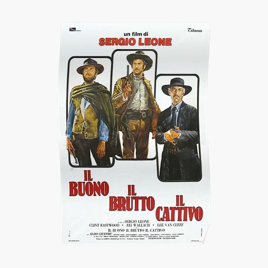 Discover The Good, the Bad, and the Ugly (1966) Premium Matte Vertical Poster