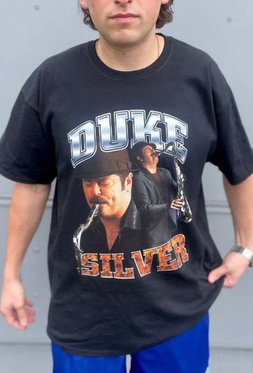Discover DUKE SILVER Parks and Recreation Ron Swanson T-Shirt