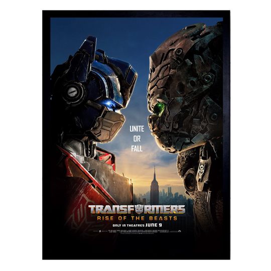 Discover Transformers Rise Of The Beasts 2023 Premium Movie Poster