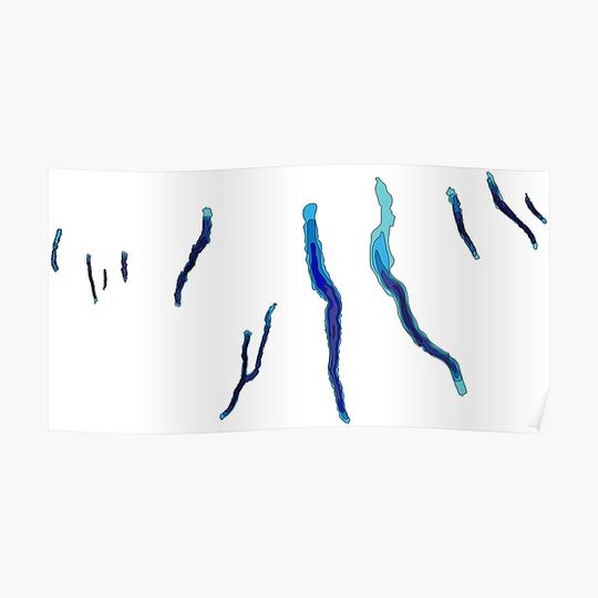 Discover The Finger Lakes Premium Matte Vertical Poster