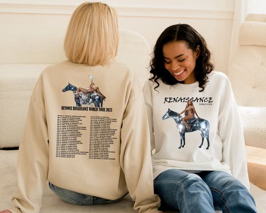 Discover Beyonce Renaissance 2023 World Tour Sweatshirt
