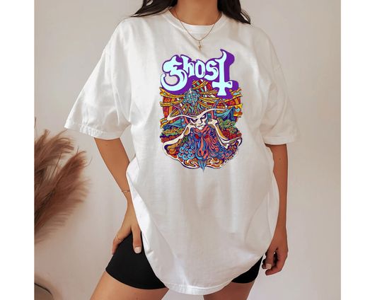 Discover Ghost Metal Band Tour Shirt