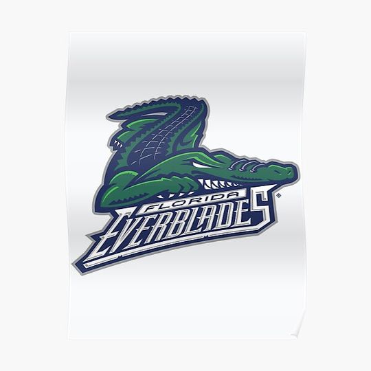 Discover Florida Everblades Premium Matte Poster