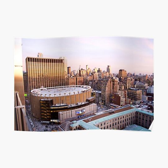 Discover Madison Square Garden Premium Matte Vertical Poster