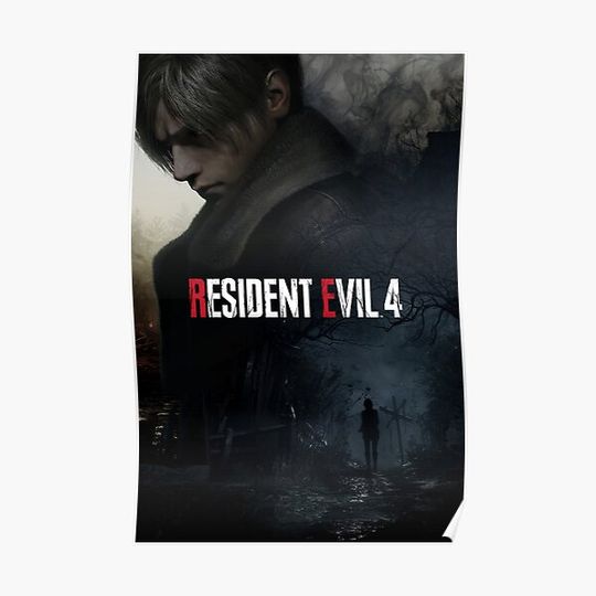 Discover resident evil 4 remake oribinal Premium Matte Vertical Poster