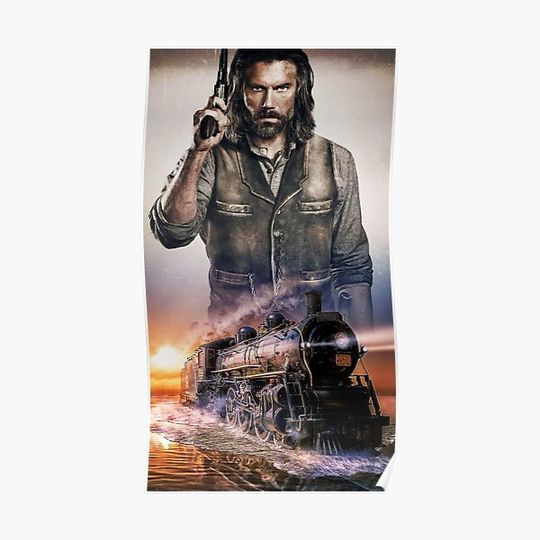 Discover Cullen Bohannon Hell on wheels Premium Matte Vertical Poster