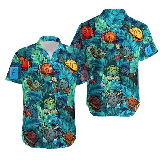 Discover DnD Class Hawaiian Shirt 4