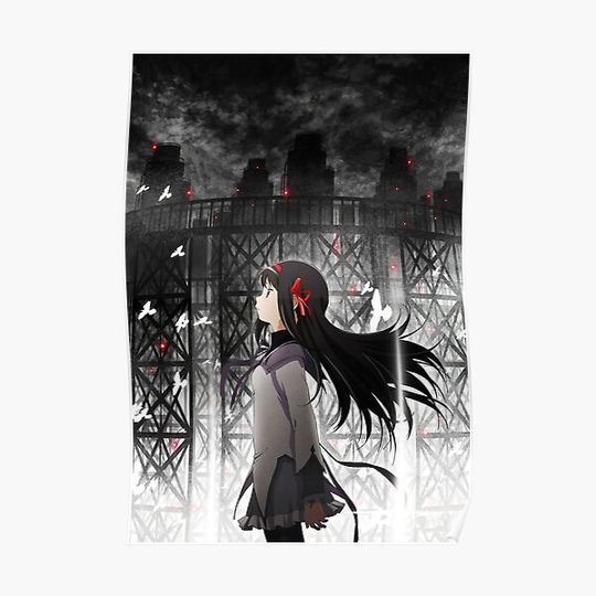 Discover Puella Magi Madoka Magica Movie Poster Premium Matte Vertical Poster
