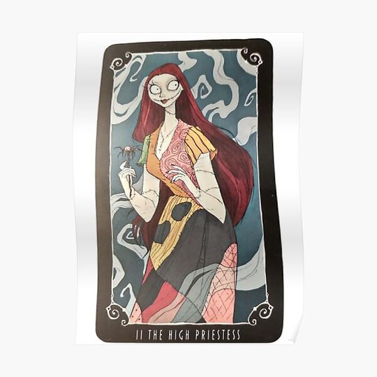 Discover Nightmare Before Christmas The High Priestess Premium Matte Vertical Poster