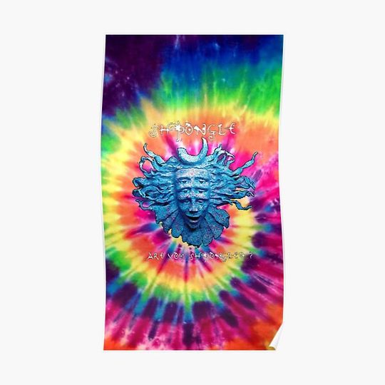 Discover Shpongle tie dye Premium Matte Vertical Poster