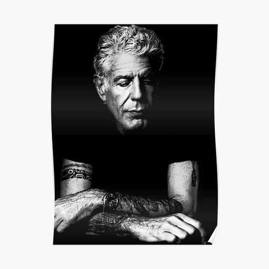 Discover Anthony Bourdain Premium Matte Vertical Poster