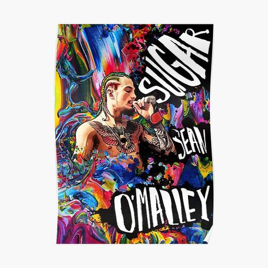 Discover Sugar Sean O'Malley Premium Matte Vertical Poster