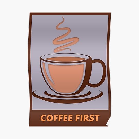 Discover Coffee Design Premium Matte Vertical Poster