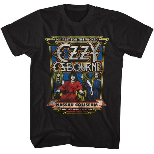 Discover Ozzy Osbourne No Rest for the Wicked Rock and Roll Music Shirt
