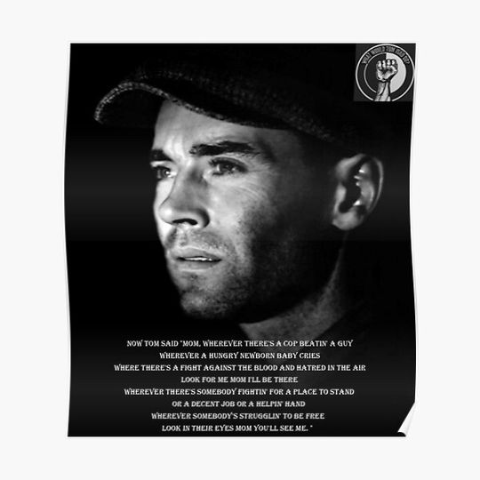Discover THE GHOST OF TOM JOAD Premium Matte Vertical Poster