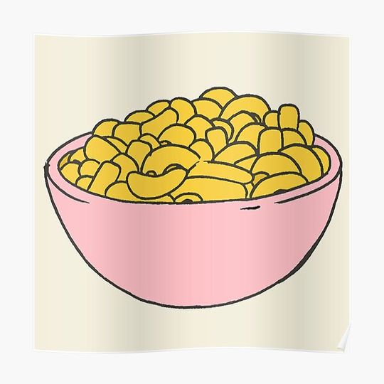 Discover Mac n cheese Premium Matte Vertical Poster