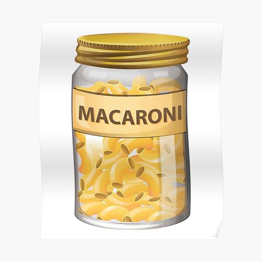 Discover Macaroni In A Pot WAP Premium Matte Vertical Poster