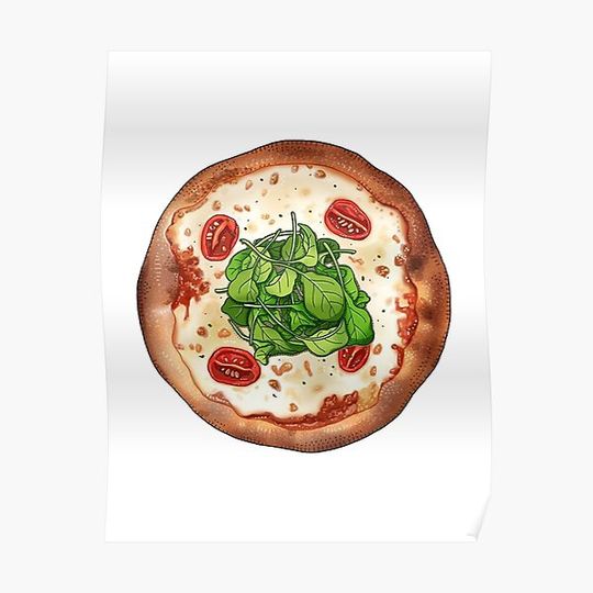 Discover margherita Premium Matte Vertical Poster