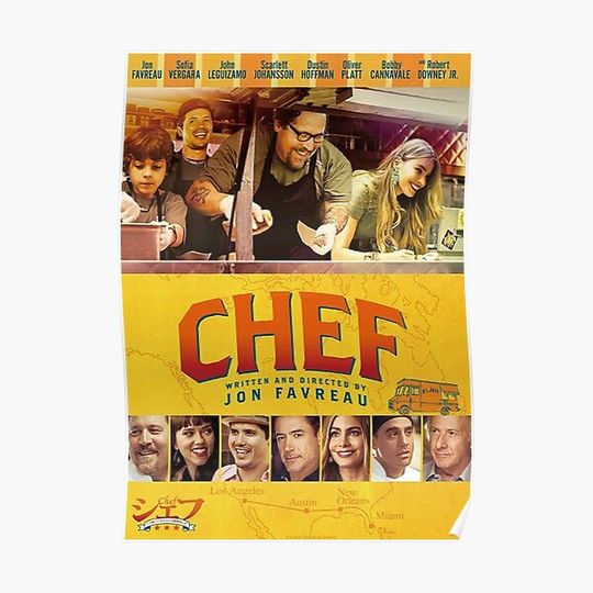 Discover Chef Film Premium Matte Vertical Poster