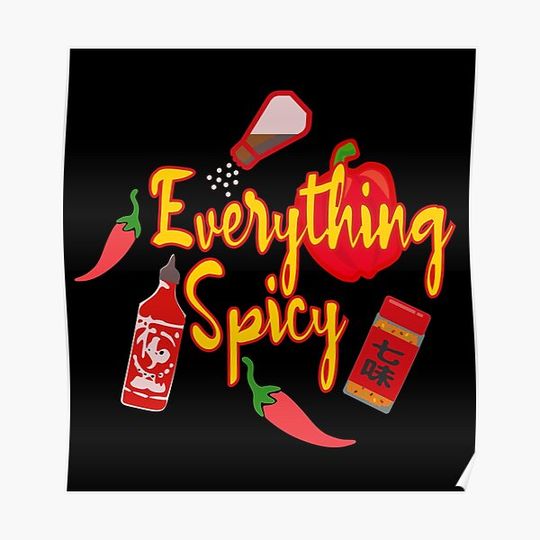 Discover Everything spicy Premium Matte Vertical Poster