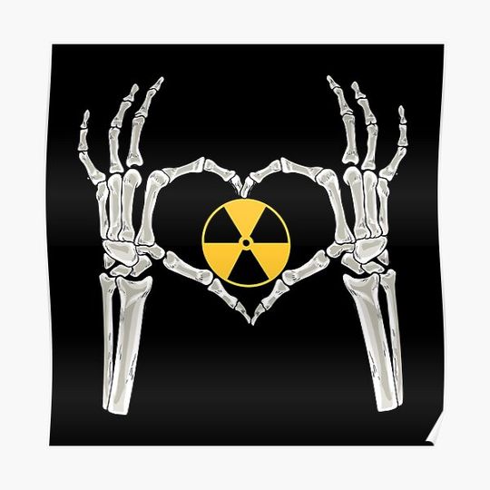 Discover Rad Tech X Ray Skeleton Radiology Technican Gift Premium Matte Vertical Poster