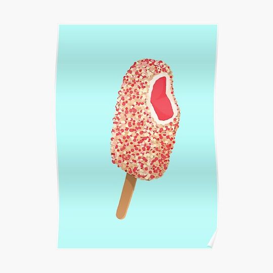 Discover Strawberry Crunch Bar Premium Matte Vertical Poster