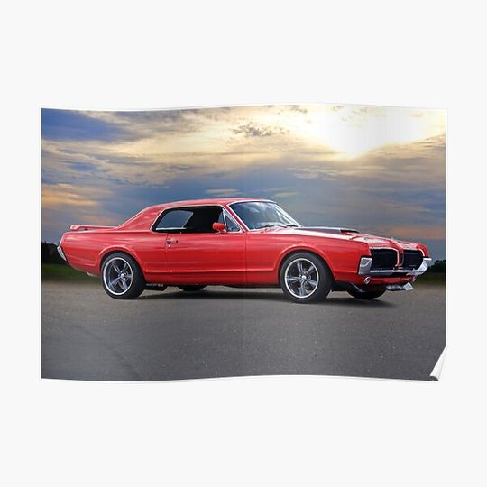 Discover 1967 Mercury Cougar Premium Matte Vertical Poster