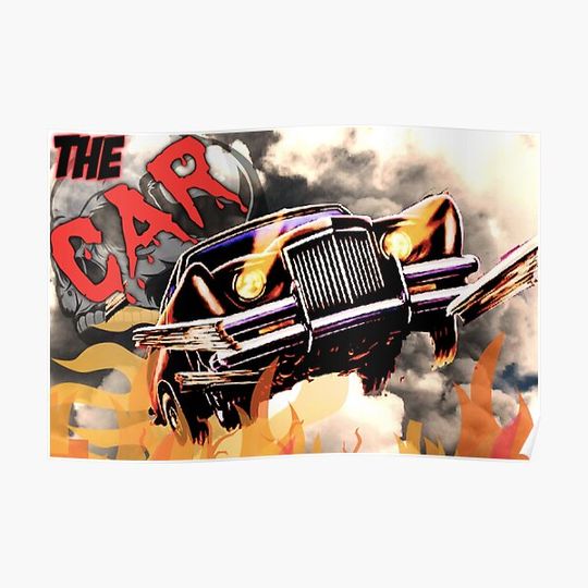 Discover THE CAR HORROR FILM 1977 Premium Matte Vertical Poster