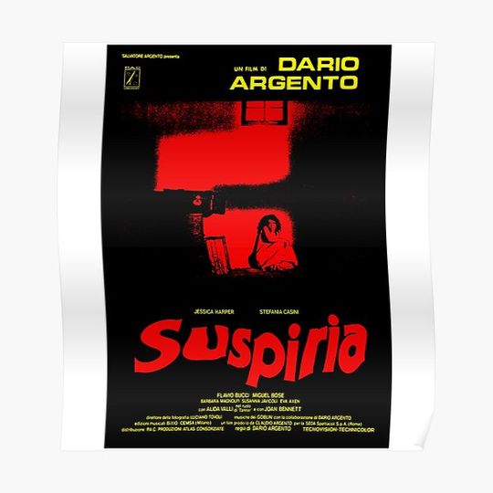 Discover Suspiria poster Premium Matte Vertical Poster