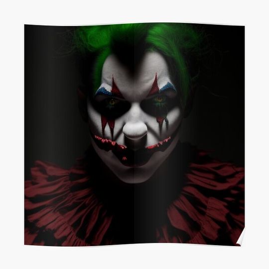 Discover Clown 722 Premium Matte Vertical Poster