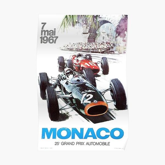 Discover Grand Prix Memento Premium Matte Vertical Poster