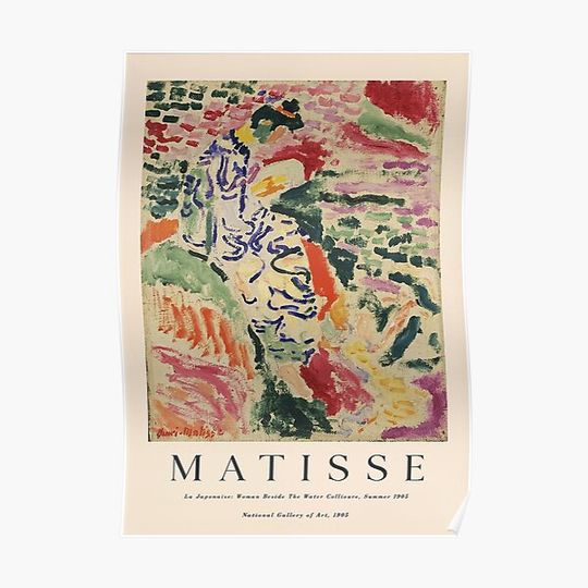 Discover Matisse La Japonaise Premium Matte Vertical Poster
