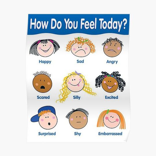 Discover How Do You Feel Today Premium Matte Vertical Poster
