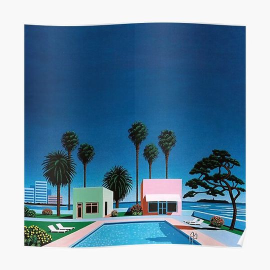 Discover New Pacific Breeze Hiroshi 2020 Premium Matte Vertical Poster