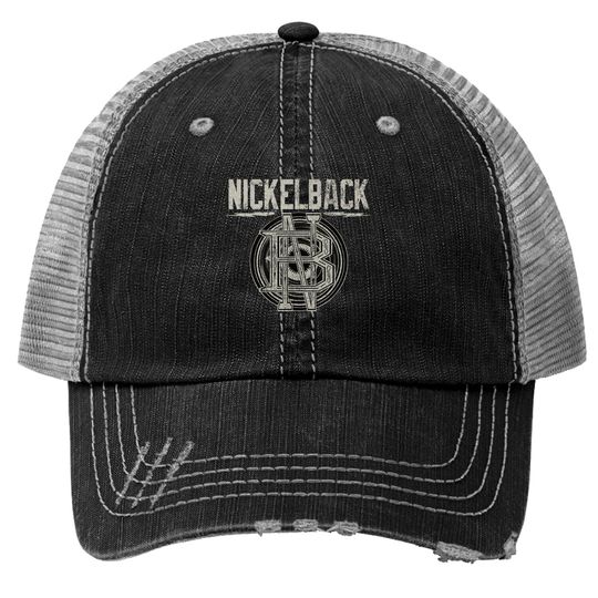 Discover Vintage Virtual Nickelbacks Band Music Legend 70s 80s Print Trucker Hat