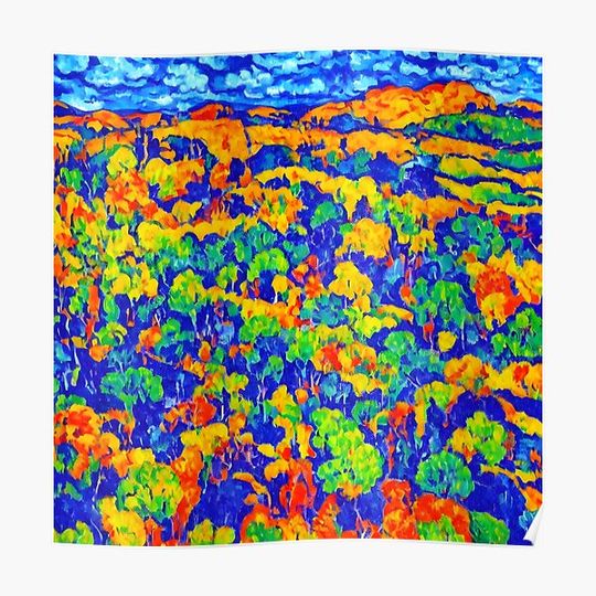 Discover Fauvism Art Buffalo Premium Matte Vertical Poster