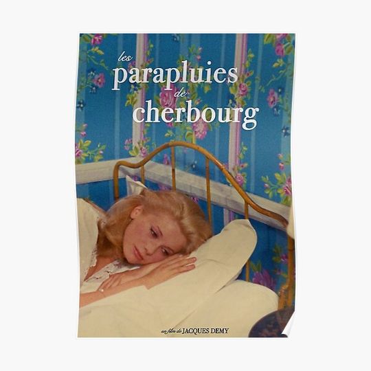 Discover Cherbourg umbrellas (movie poster) premium matte vertical postter