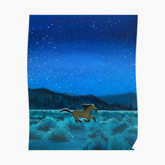 Discover Spirit Stallion of the Cimarron Premium Matte Vertical Poster