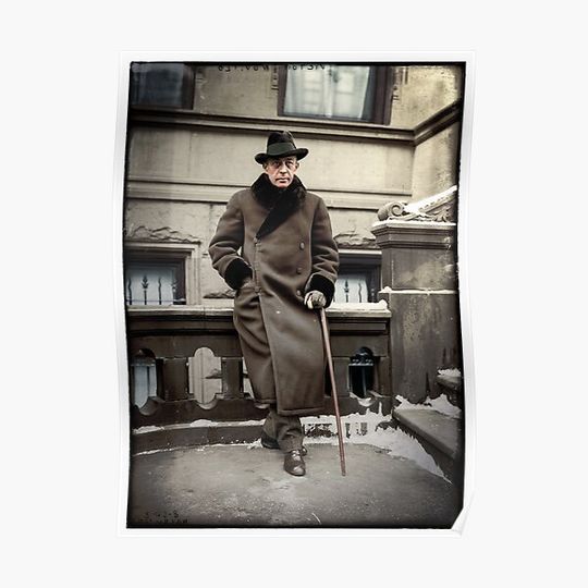 Discover Rachmaninoff ca 1915 Premium Matte Vertical Poster