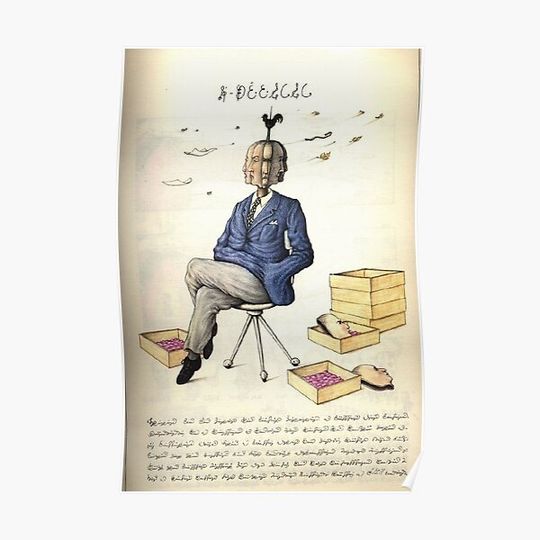 Discover Codex Seraphinianus Premium Matte Vertical Poster