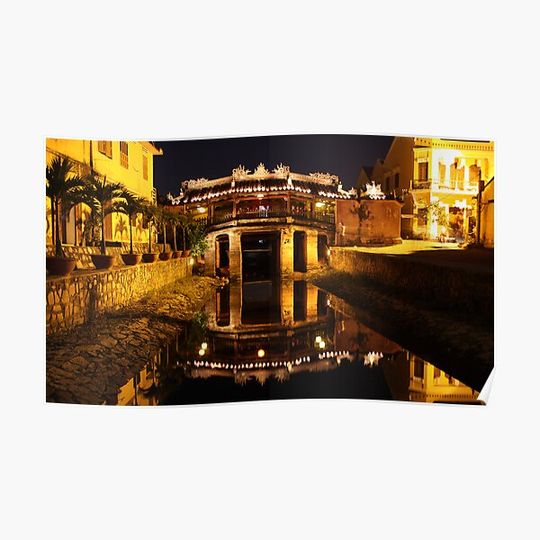 Discover Japanese Bridge Premium Matte Vertical Poster
