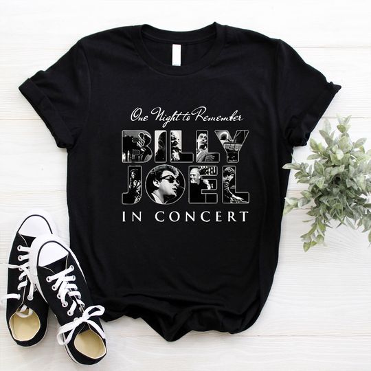 Discover One Night To Remember Billy Joel Tour Tshirt, Billy Joel Merch Shirt