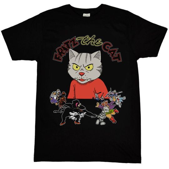Discover Fritz The Cat Characters Men's T-Shirt