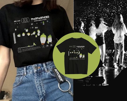 Discover Mamamoo 2023 Shirt, Mamamoo My Con Tour T-Shirt, Hwasa Shirt, Kpop Fan T-shirt